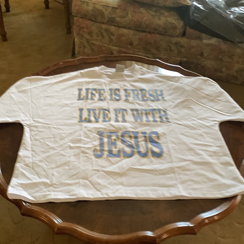 White Garment with Uplifting Message